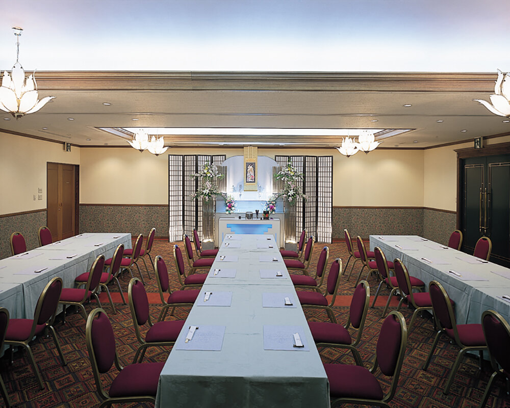 川越メモリードホールには4つの会食会場があります。
