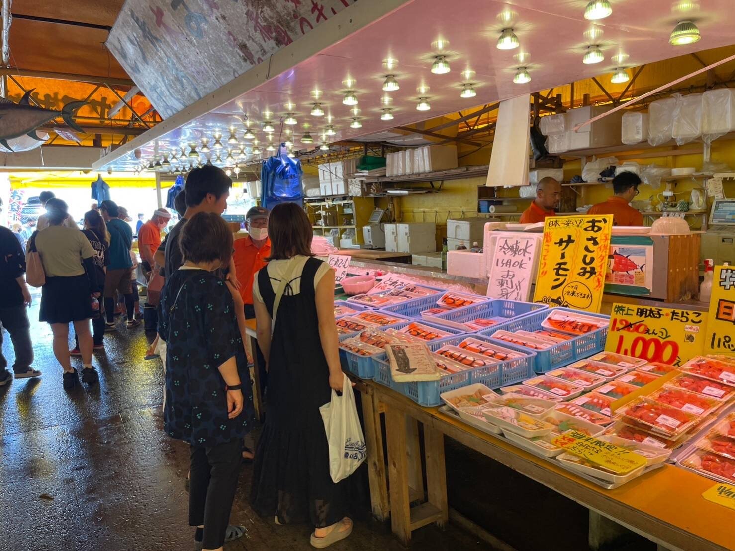 那珂湊おさかな市場　買物